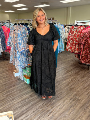 Black Tie Dear Dress