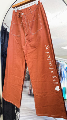 Calla Cropped Wide Leg Pant