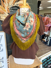 Silk Fringe Scarf (Multiple Prints)