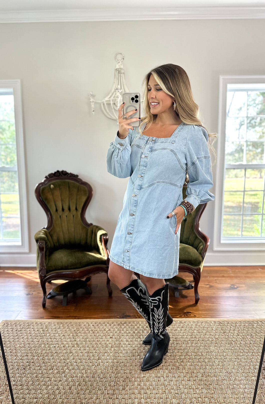 Clear Blue Sky Dress Clear Blue Sky Dress