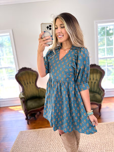 Beverly Print Dress