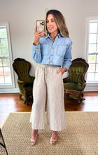 Gianna Chambray Top