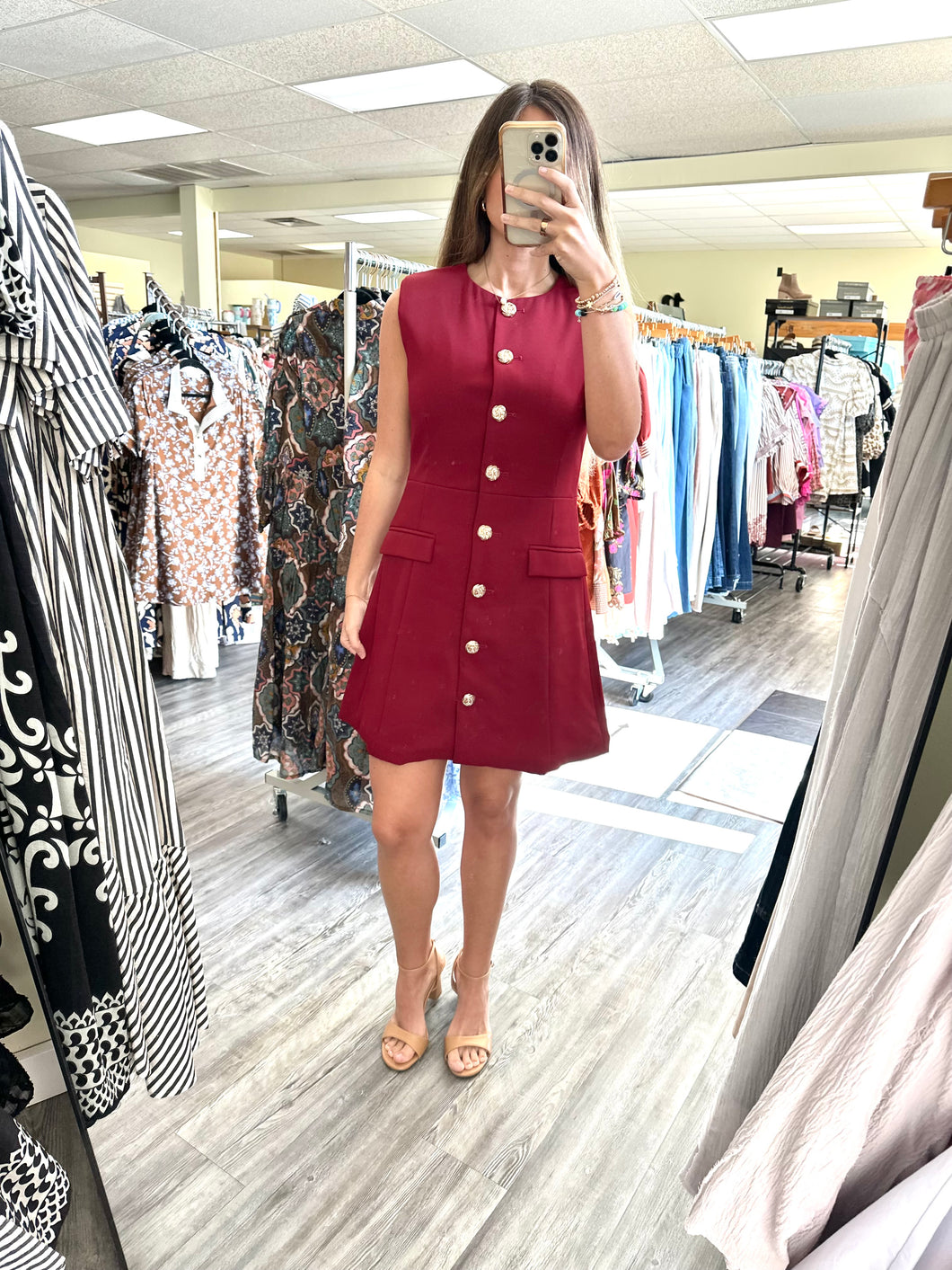 red dress vine rouge vine maxi dress