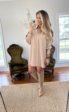 Kaycee Button Down Dress