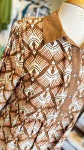Geo Autumn Dress