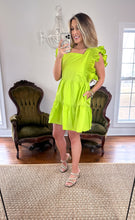 Hint of Lime Dress