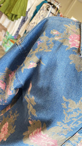 Madi Floral Denim Dress