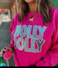 HOLLY JOLLY Sequin Crew
