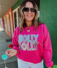 HOLLY JOLLY Sequin Crew