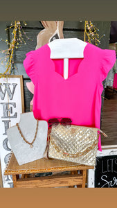 Scalloped Love Top