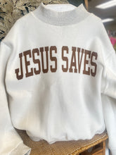 JESUS SAVES REVERSIBLE MOCK NECK TOP