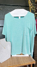 Ribbed Pocket Top