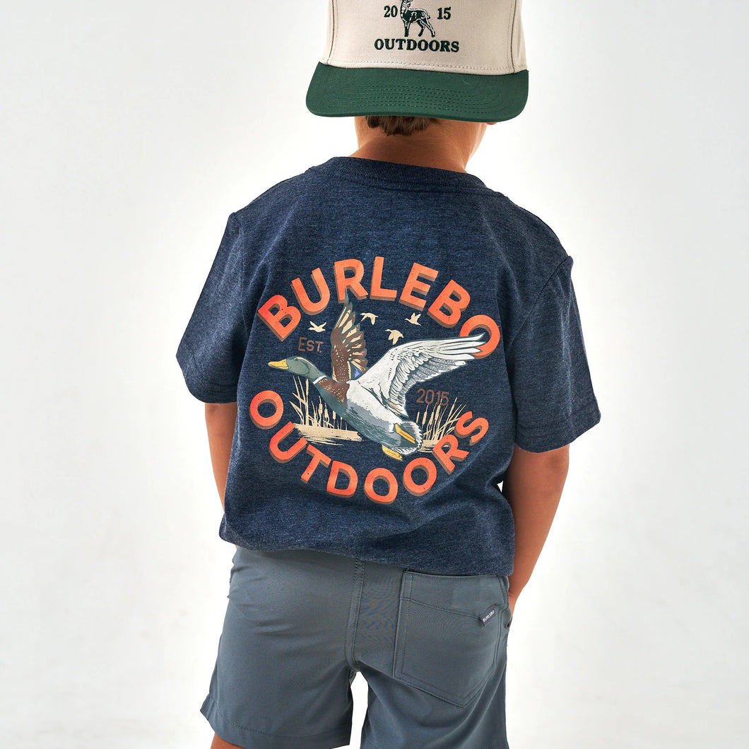 Youth Burlebo Old School Duck Hunt Tee