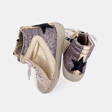 Rooney Pewter Glitter Sneaker Shoes