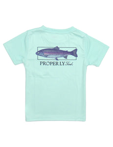 PROPERLY TIED BOYS PERFORMANCE TROUT TEE