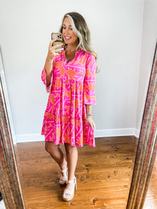 Keeley Print Dress