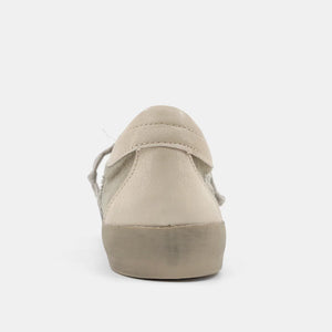 Paula Taupe Canvas Sneaker- Shoes