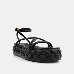 Lilith Platform Sandal Black- Shoes